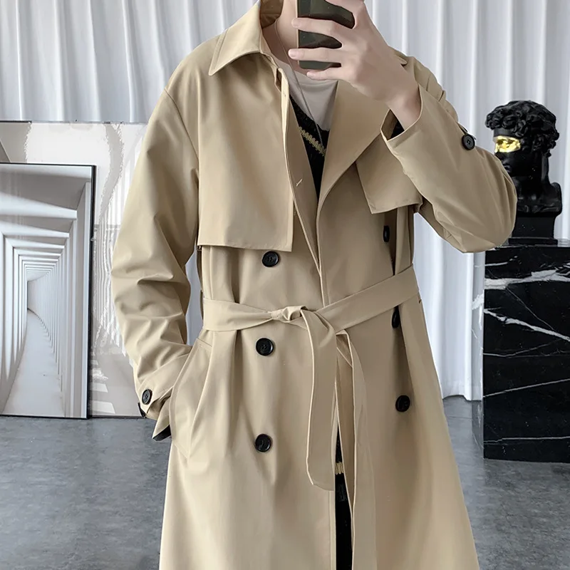 Streetwear Brand China - Modemerk Heren Business Windjack Lange Jassen