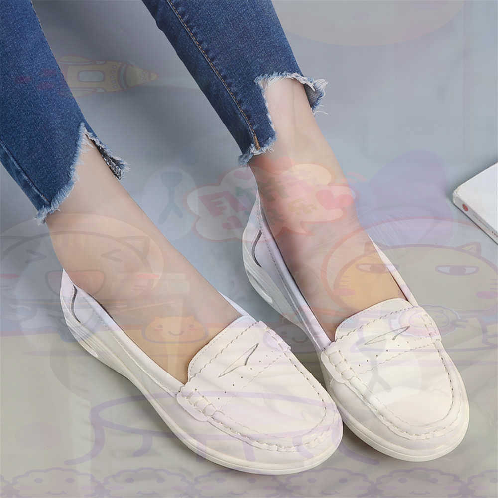 Streetwear Brand Name - Zachte instapper dames grote maat schoenen