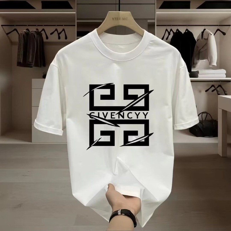 Streetwear Brand Logos - 2026 Heren GIVENCY merklogo bedrukt T-shirt