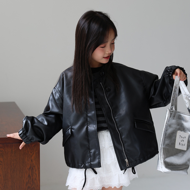 Streetwear Brand Logos - 2-12Y Meisjes Zoete Zwart Roze Rock