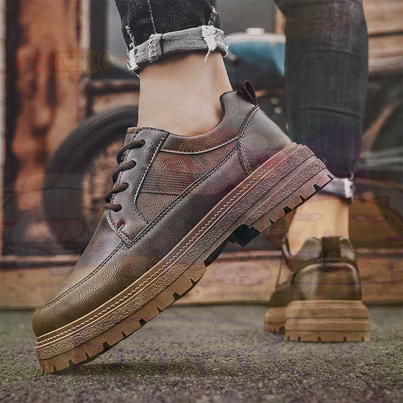 Donker natuurlijk leer Mode-sn - Streetwear Brand Name recensie en prijs